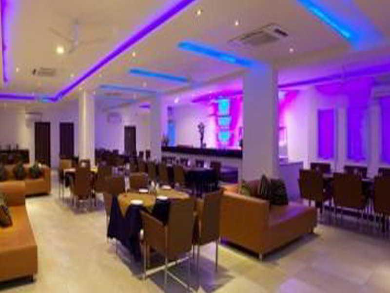 היידראבד Hotel Mandakini Jaya International מסעדה תמונה